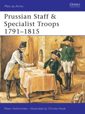 cover image of Prussian Staff & Specialist Troops 1791&#8211;1815